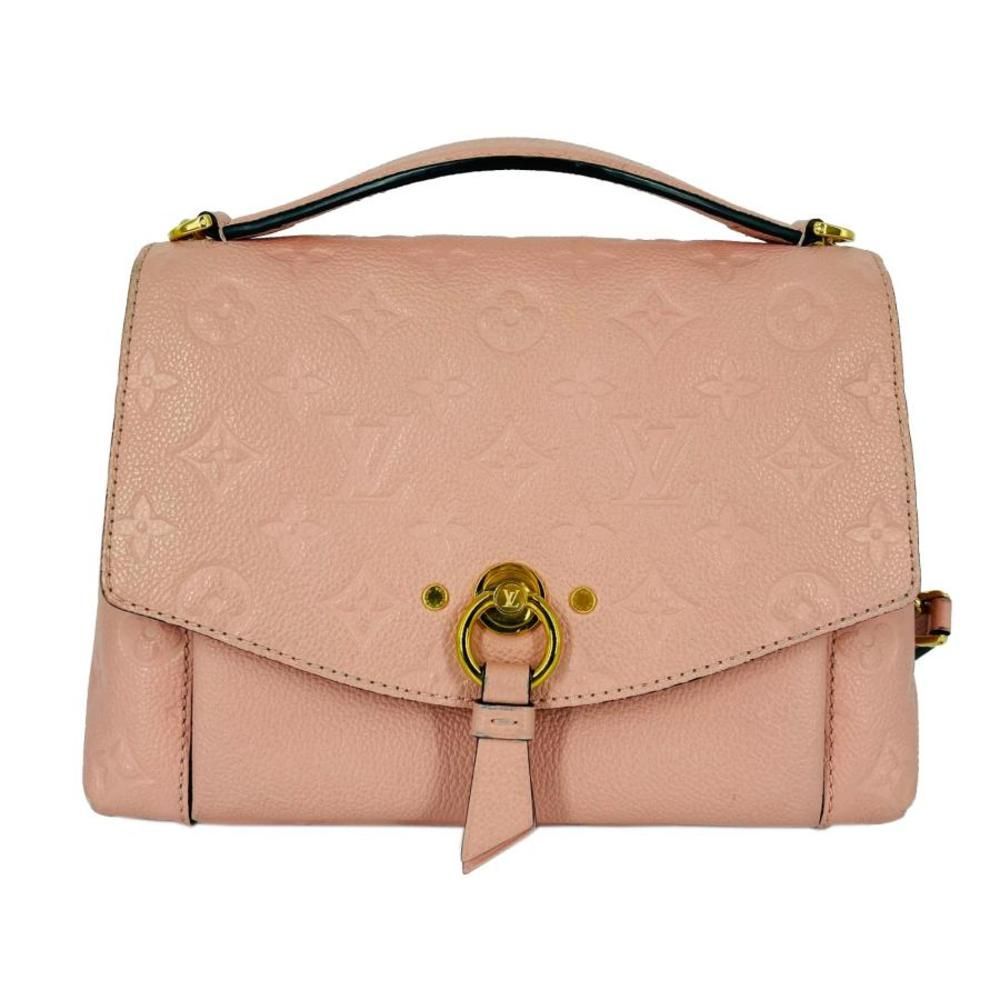 Louis Vuitton Blanche Shoulder Bag Pink Leather
